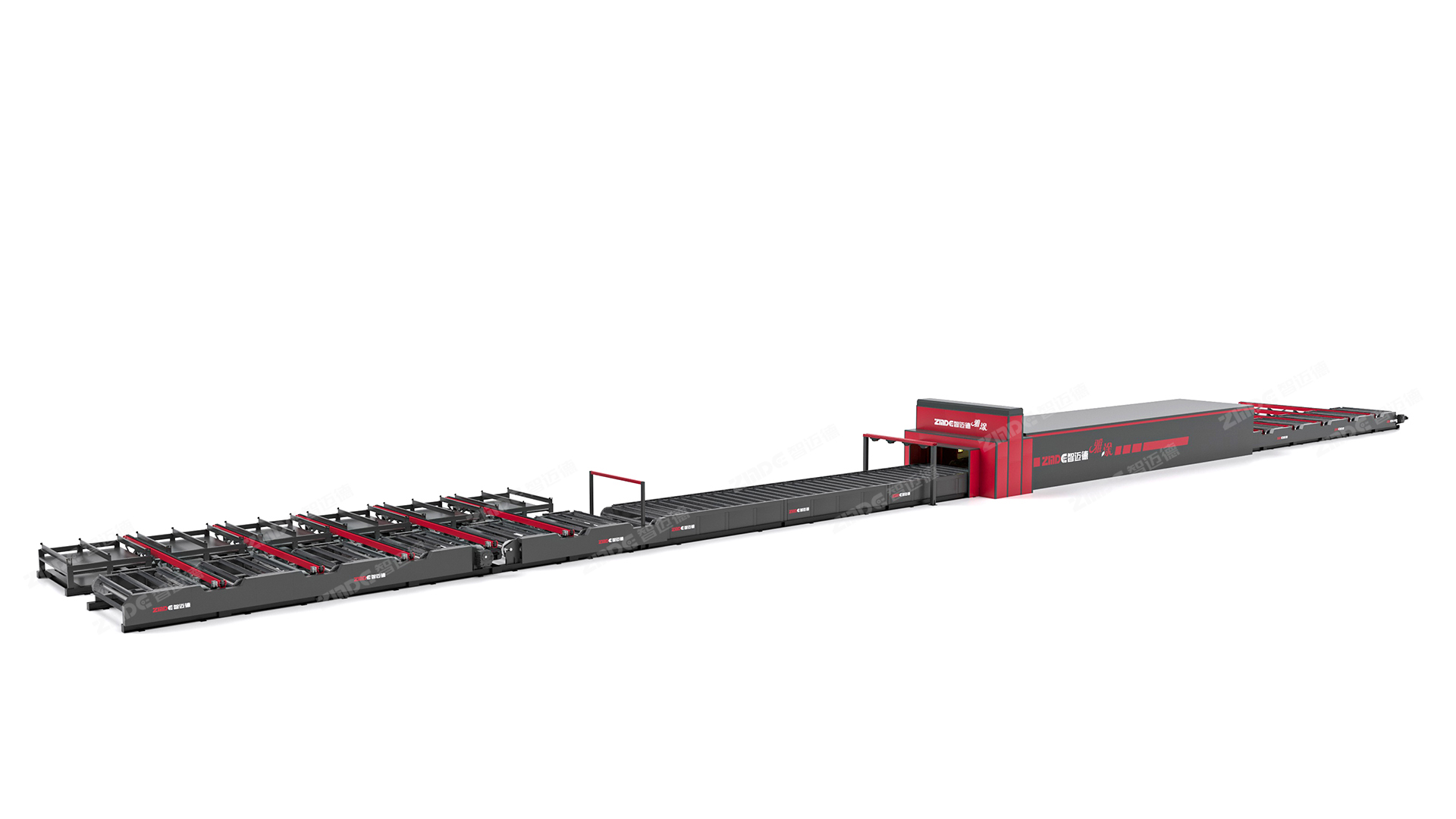Zhimaide Yatu Coating Steel Structure Intelligent Spraying Production Line