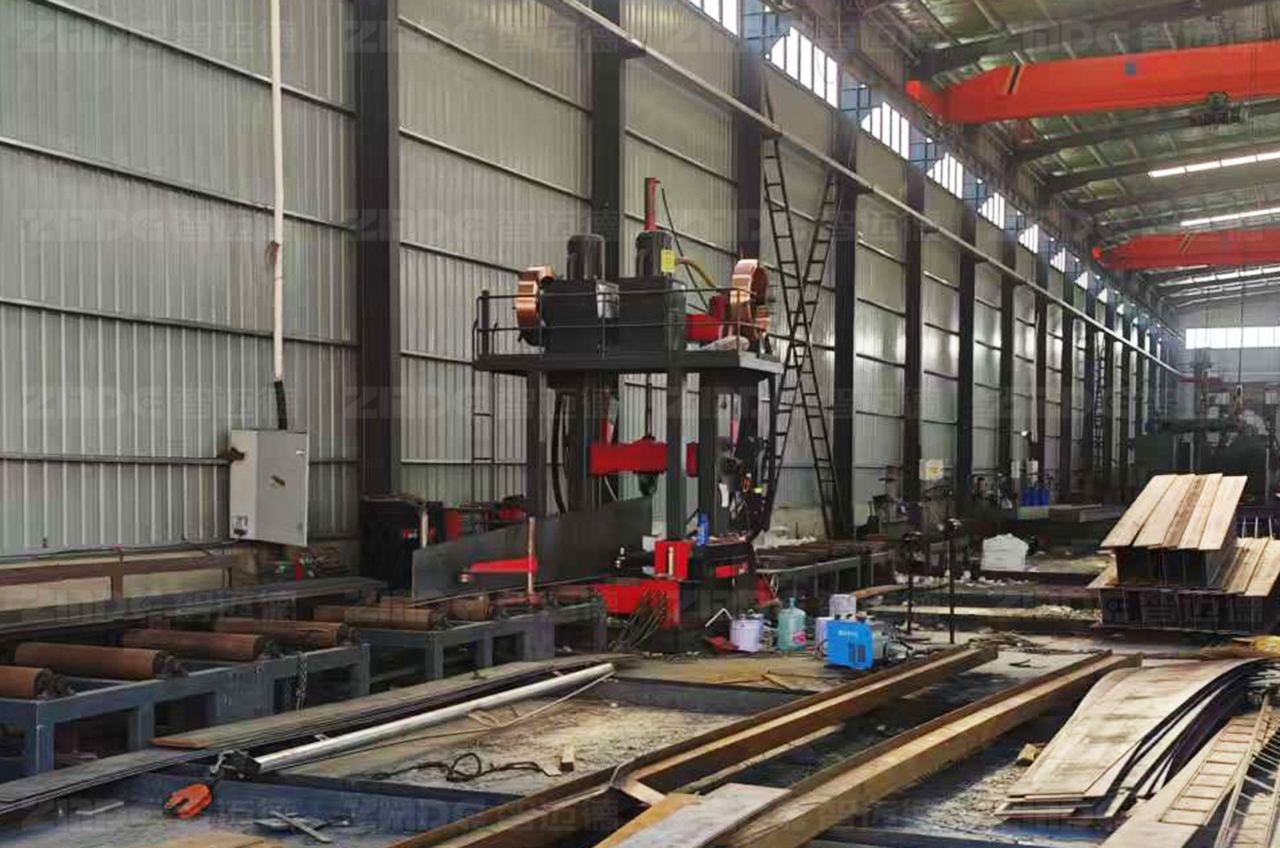 钢结构加工如何转型？看组焊矫一体机的“一站式”解决方案